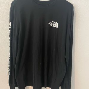 Black North Face long sleeve